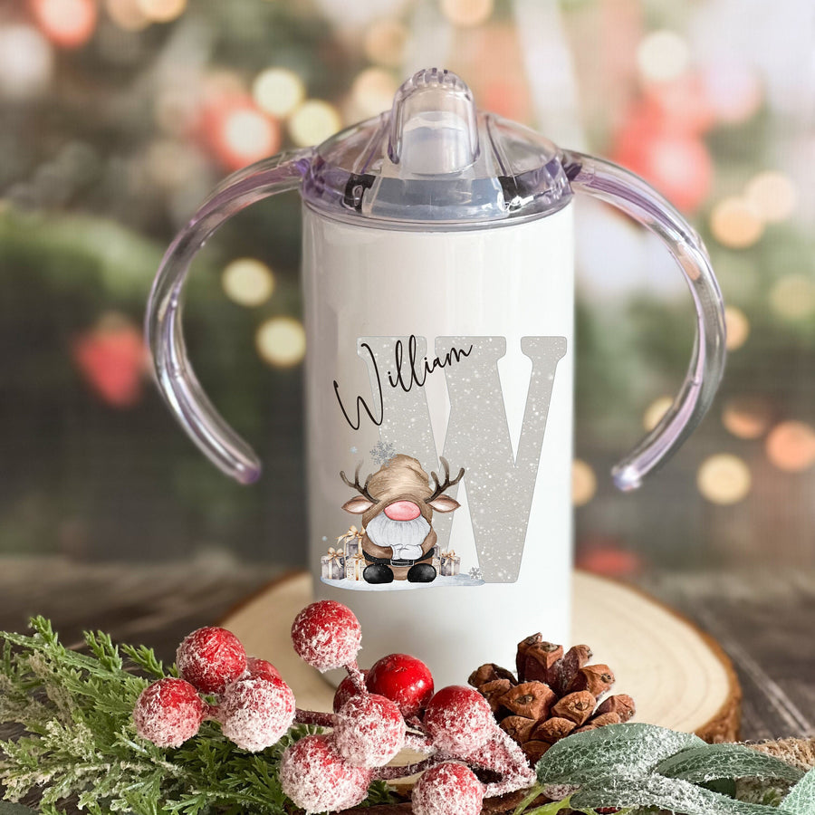 Personalised Gingerbread Kids Sippy Cup, Gifts for Kids, Birthday Gifts,  Christmas Gifts, Children's Gifts, Drinkware, Stainless Steel, Mugs 